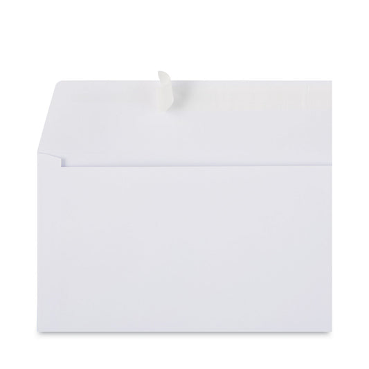 Universal Peel Seal Strip Business Envelope, #9, Square Flap, Self-Adhesive Closure, 3.88 x 8.88, White, 500/Box (36001)