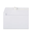 Universal Peel Seal Strip Business Envelope, #10, Square Flap, Self-Adhesive Closure, 4.13 x 9.5, White, 100/Box (36002)