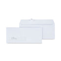 Universal Peel Seal Strip Business Envelope, Address Window, #10, Square Flap, Self-Adhesive Closure, 4.13 x 9.5, White, 500/Box (36005)