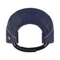 ergodyne Skullerz 8965 Lightweight Bump Cap Hat with LED Lighting, Long Brim, Navy (23339)