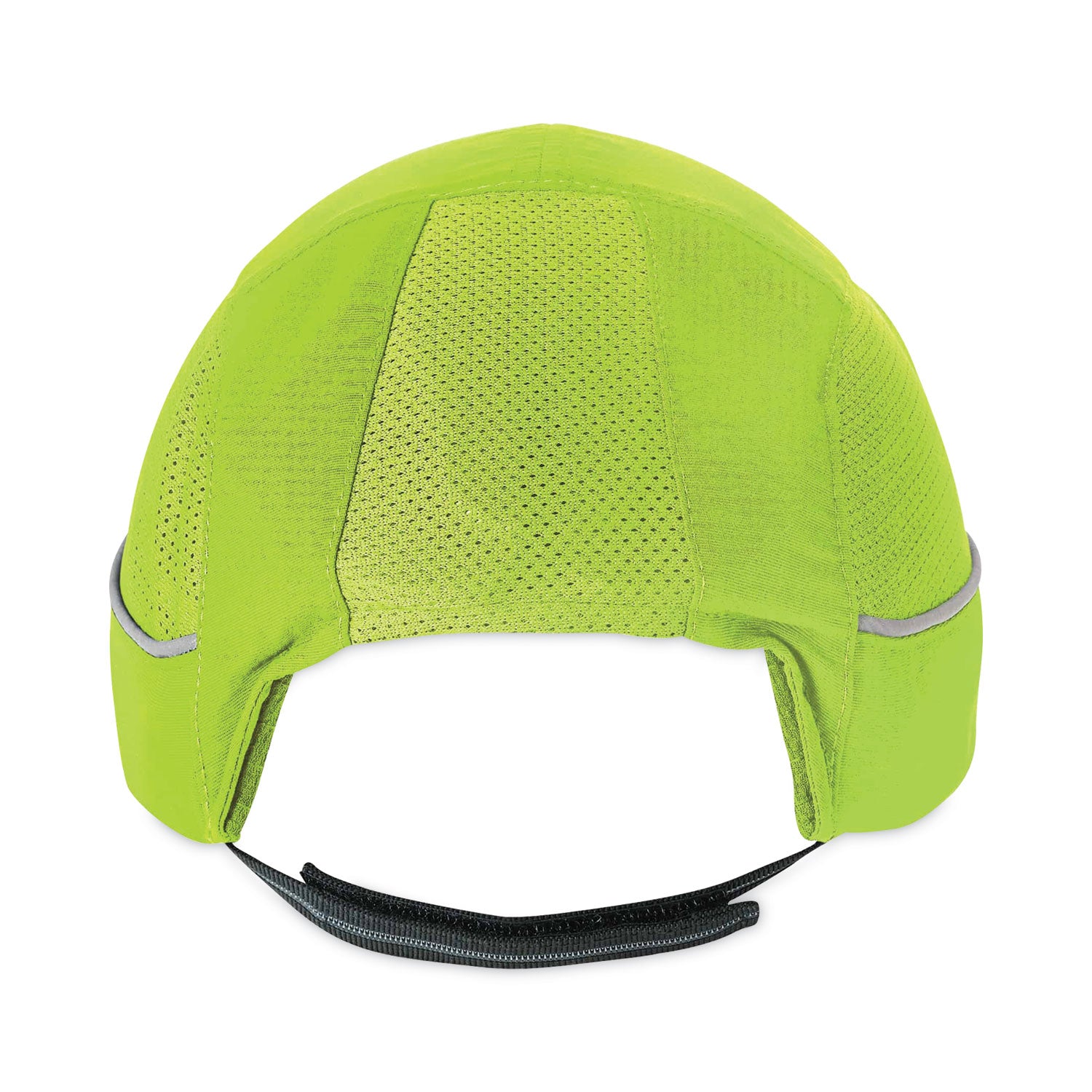 ergodyne Skullerz 8960 Bump Cap with LED Lighting, Long Brim, Lime Green (23379)