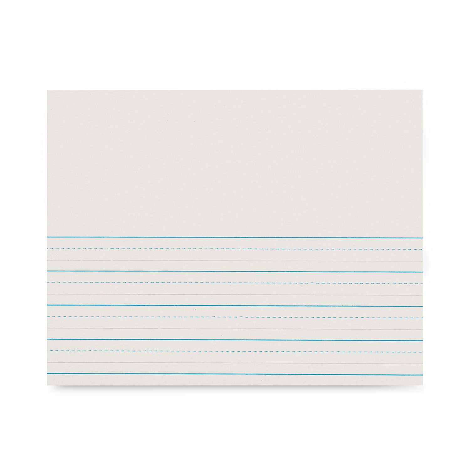 Pacon Multi-Program Picture Story Paper, 30 lb Bond Weight, 5/8" Long Rule, One-Sided, 8.5 x 11, 500/Pack (2691)