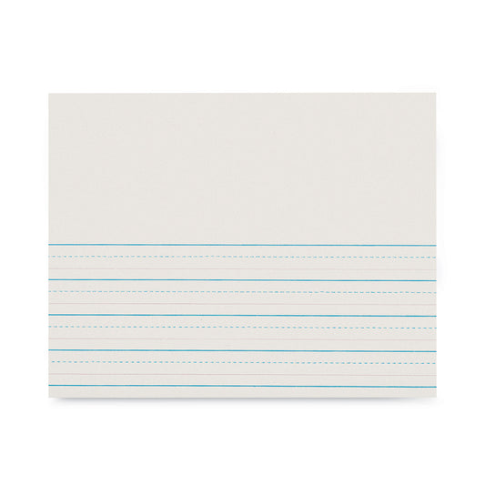 Pacon Multi-Program Picture Story Paper, 30 lb Bond Weight, 5/8" Long Rule, One-Sided, 8.5 x 11, 500/Pack (2691)