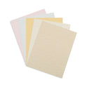 Pacon Array Card Stock, 65 lb Cover Weight, 8.5 x 11, Assorted Parchment Colors, 100/Pack (101235)