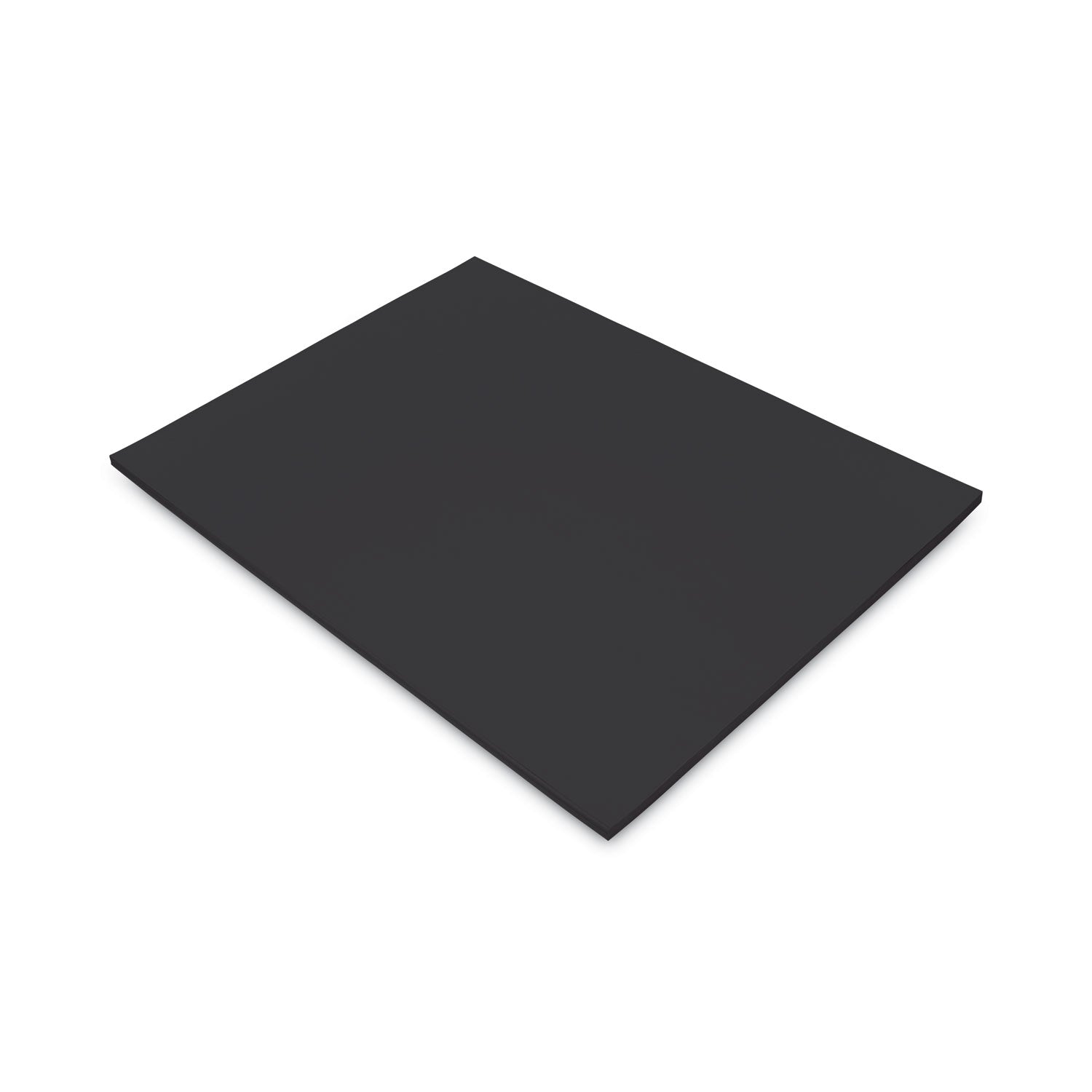 Pacon Tru-Ray Construction Paper, 76 lb Text Weight, 18 x 24, Black, 50/Pack (103093)