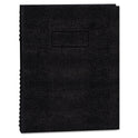 Blueline EcoLogix NotePro Executive Notebook, 1-Subject, Medium/College Rule, Black Cover, (100) 11 x 8.5 Sheets (A10200EBLK)