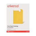 Universal Peel Seal Strip Catalog Envelope, #10 1/2, Square Flap, Self-Adhesive Closure, 9 x 12, Natural Kraft, 100/Box (40102)