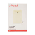 Universal Kraft Clasp Envelope, #10 1/2, Square Flap, Clasp/Gummed Closure, 9 x 12, Brown Kraft, 100/Box (41907)