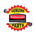 Rubbermaid Commercial Replacement Bayonet-Stem Swivel Casters, Grip Ring Stem, 3" Soft Rubber Wheel, Black (FG7570L20000)