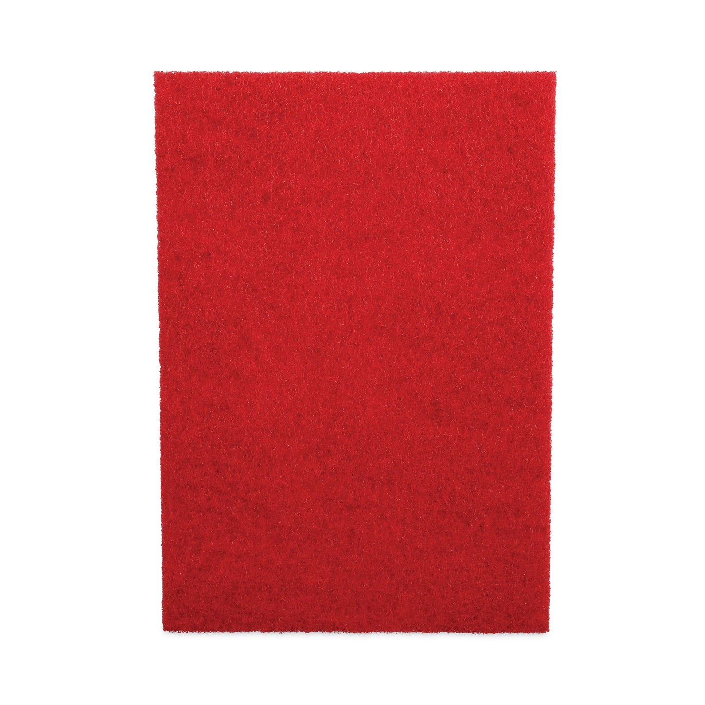 Boardwalk Buffing Floor Pads, 20 x 14, Red, 10/Carton (402014RED)