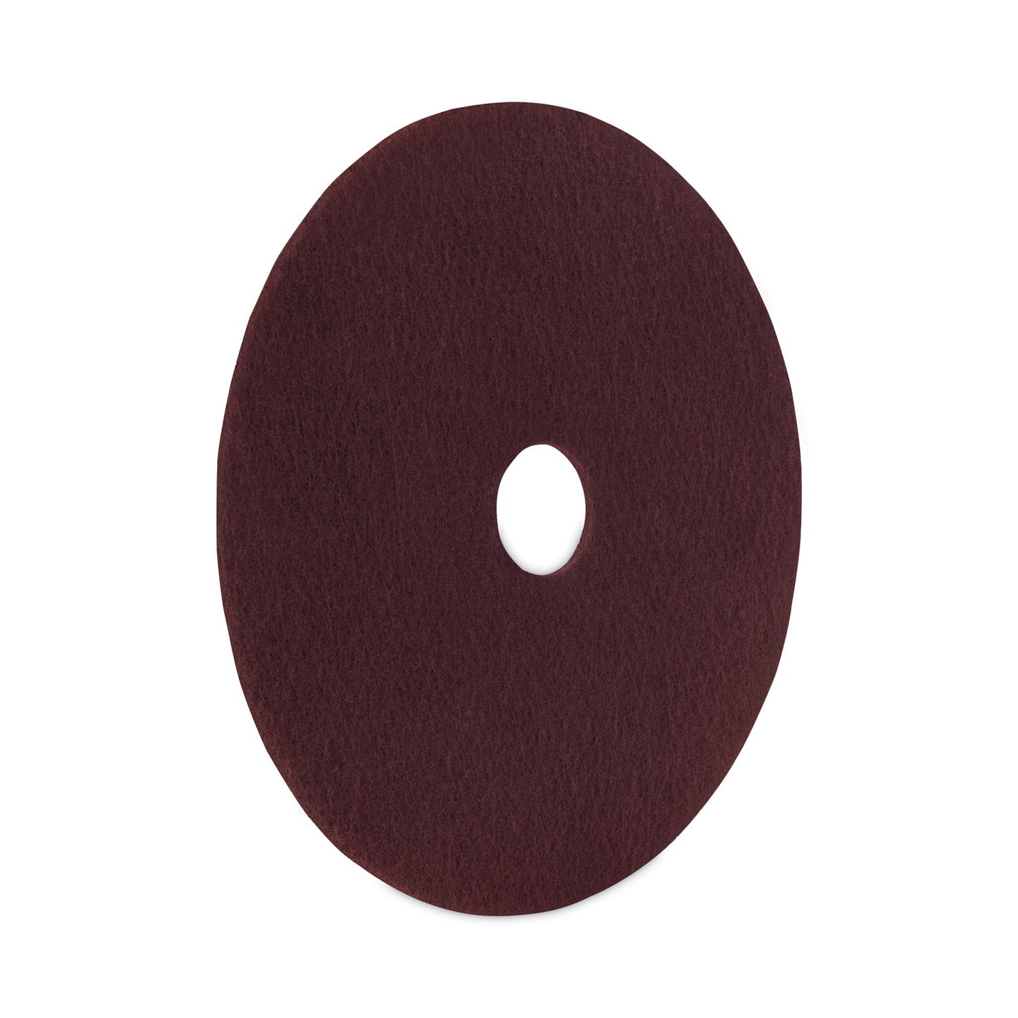 Boardwalk Deep Scrub Pads, 20" Diameter, Maroon, 10/Carton (SPP20)