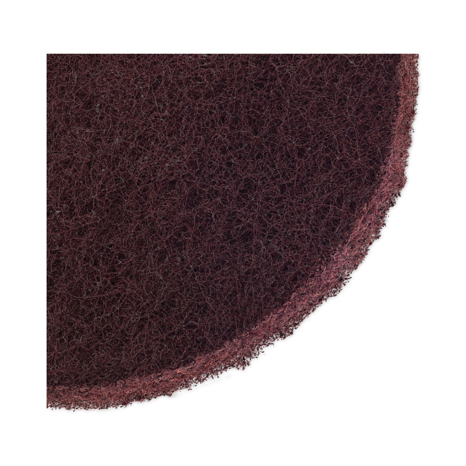 Boardwalk Deep Scrub Pads, 20" Diameter, Maroon, 10/Carton (SPP20)