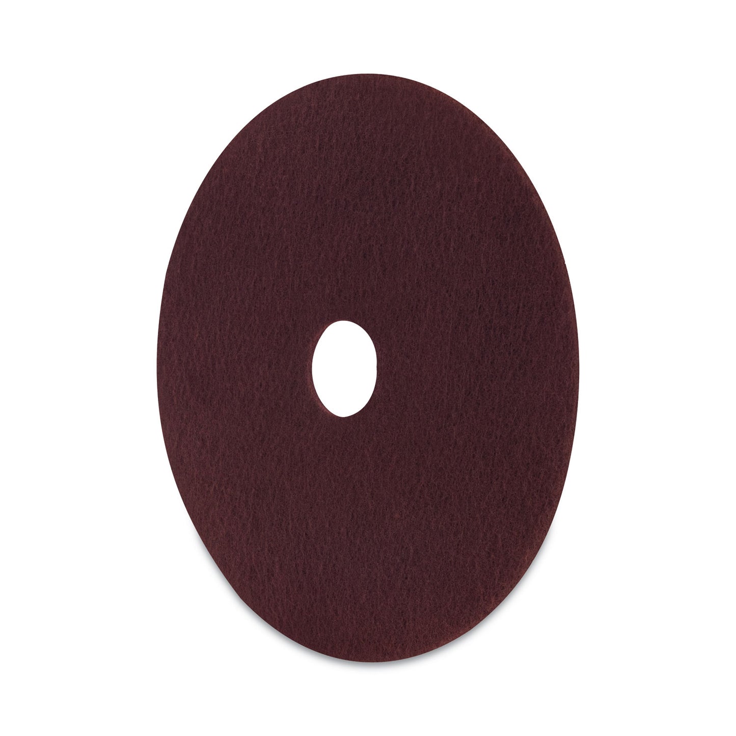 Boardwalk Deep Scrub Pads, 20" Diameter, Maroon, 10/Carton (SPP20)