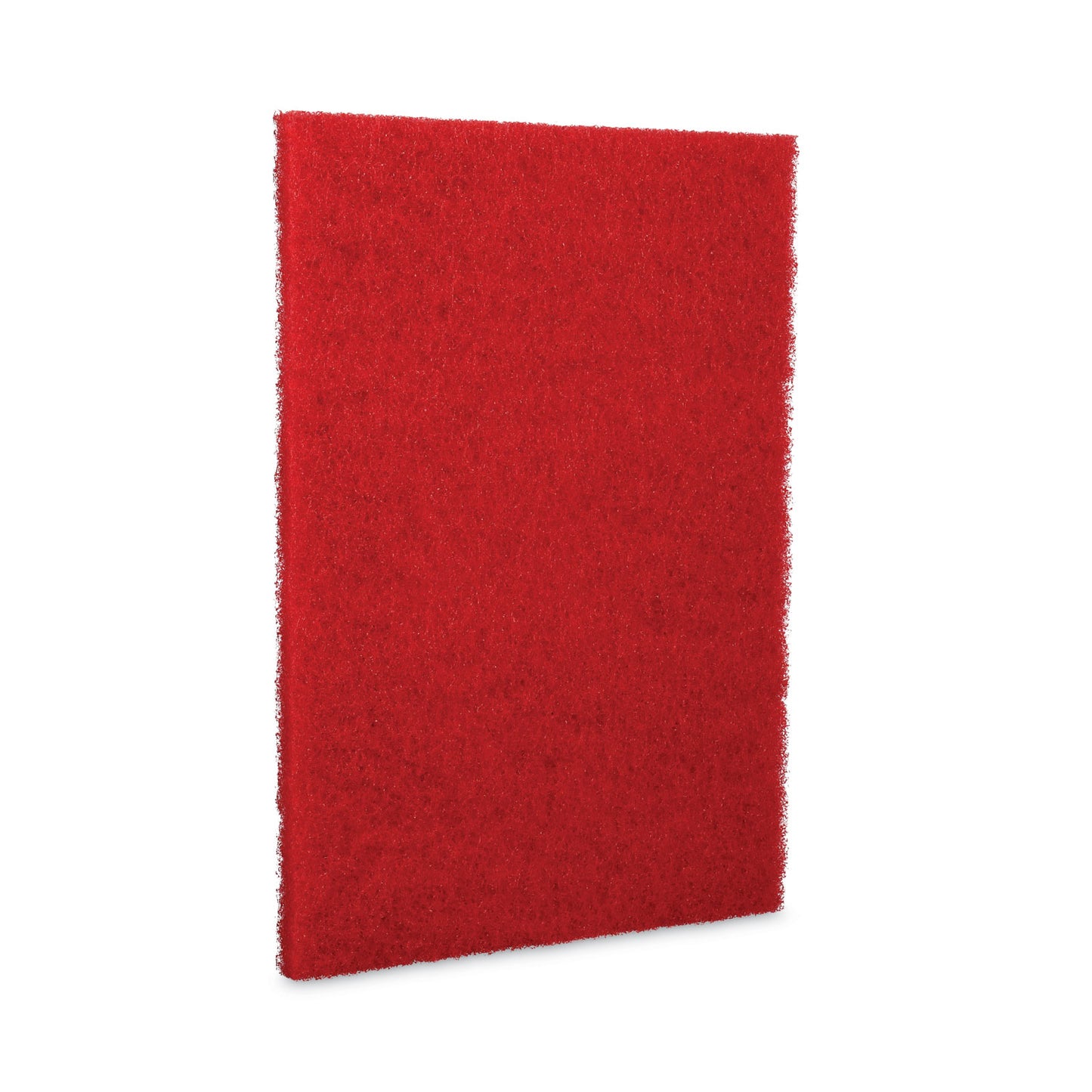 Boardwalk Buffing Floor Pads, 20 x 14, Red, 10/Carton (402014RED)