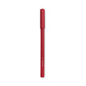 TRU RED Ballpoint Pen, Stick, Medium 1 mm, Red Ink, Red Barrel, Dozen (24326832)