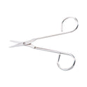 First Aid Only Scissors, 4.5" Long, Straight Nickel Handle (FAE6004)