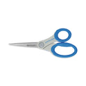 Westcott Scissors with Antimicrobial Protection, 8" Long, 3.5" Cut Length, Straight Blue Handle (14643)