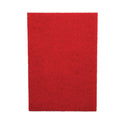 Boardwalk Buffing Floor Pads, 28 x 14, Red, 10/Carton (402814RED)