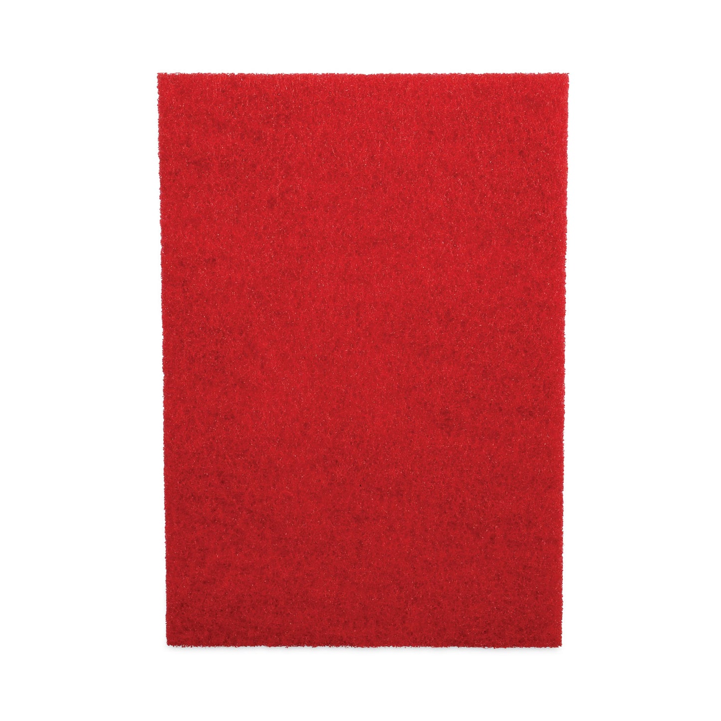 Boardwalk Buffing Floor Pads, 28 x 14, Red, 10/Carton (402814RED)