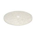 Boardwalk Natural Burnishing Floor Pads, 27" Diameter, White, 5/Carton (4027NAT)