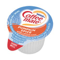 Coffee-mate Liquid Coffee Creamer, Pumpkin Spice, 0.38 oz Mini Cups, 50/Box, 4 Boxes/Carton, 200 Total/Carton (75520CT)