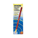 Dixon China Marker, Red, Dozen (00079)