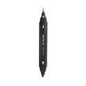 TRU RED Permanent Marker, Pen-Style Twin-Tip, Extra-Fine/Fine Bullet/Needle Tips, Black, 4/Pack (24417735)