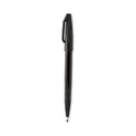 Pentel Arts Sign Pen Fine Point Color Marker, Extra-Fine Bullet Tip, Black, Dozen (S520A)