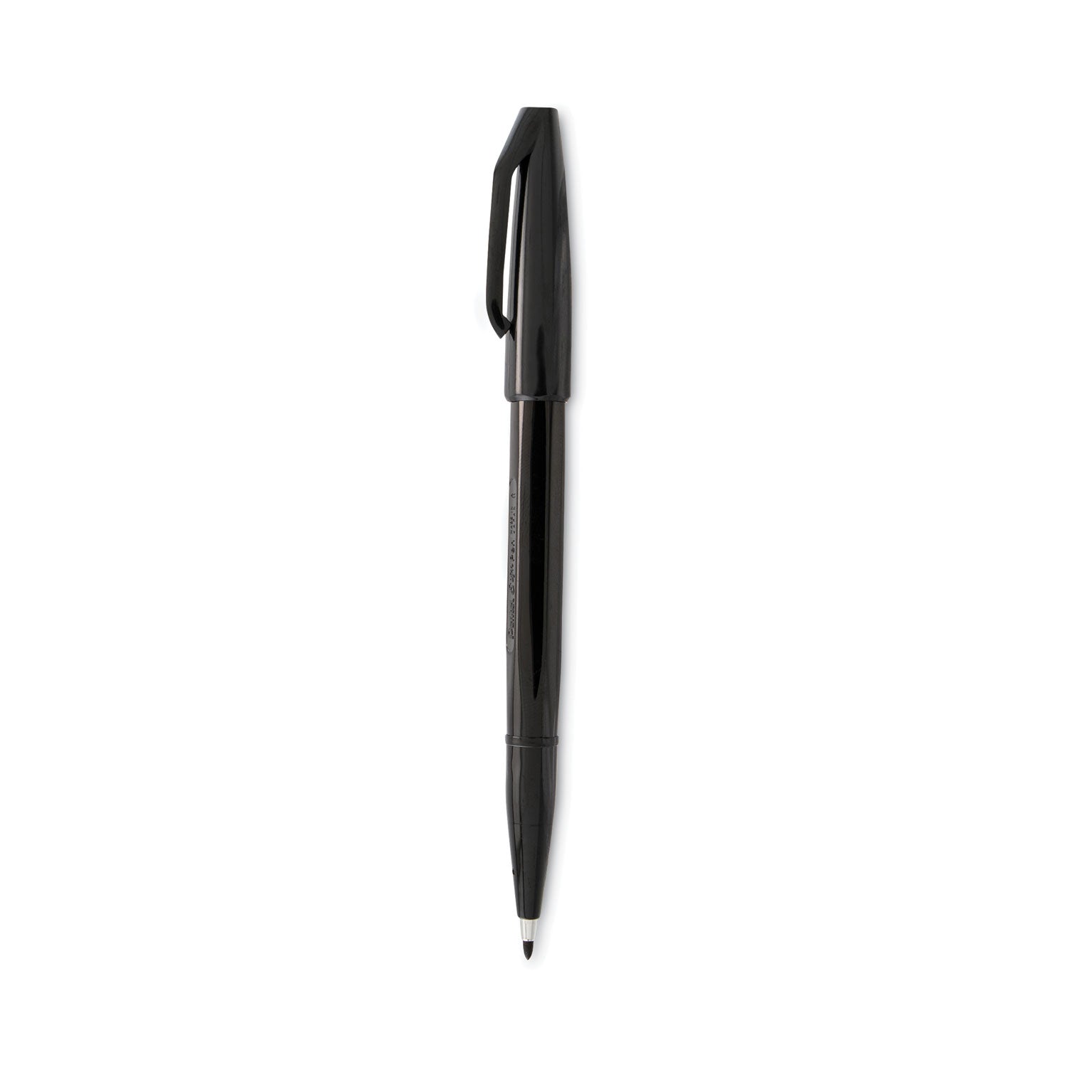 Pentel Arts Sign Pen Fine Point Color Marker, Extra-Fine Bullet Tip, Black, Dozen (S520A)