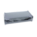 Universal Recycled Plastic Side Load Desk Trays, 2 Sections, Legal Size Files, 16.25" x 9" x 2.75", Black (08101)