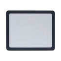 Universal Recycled Cubicle Dry Erase Board, 15.88 x 12.88, White Surface, Charcoal Plastic Frame (08165)