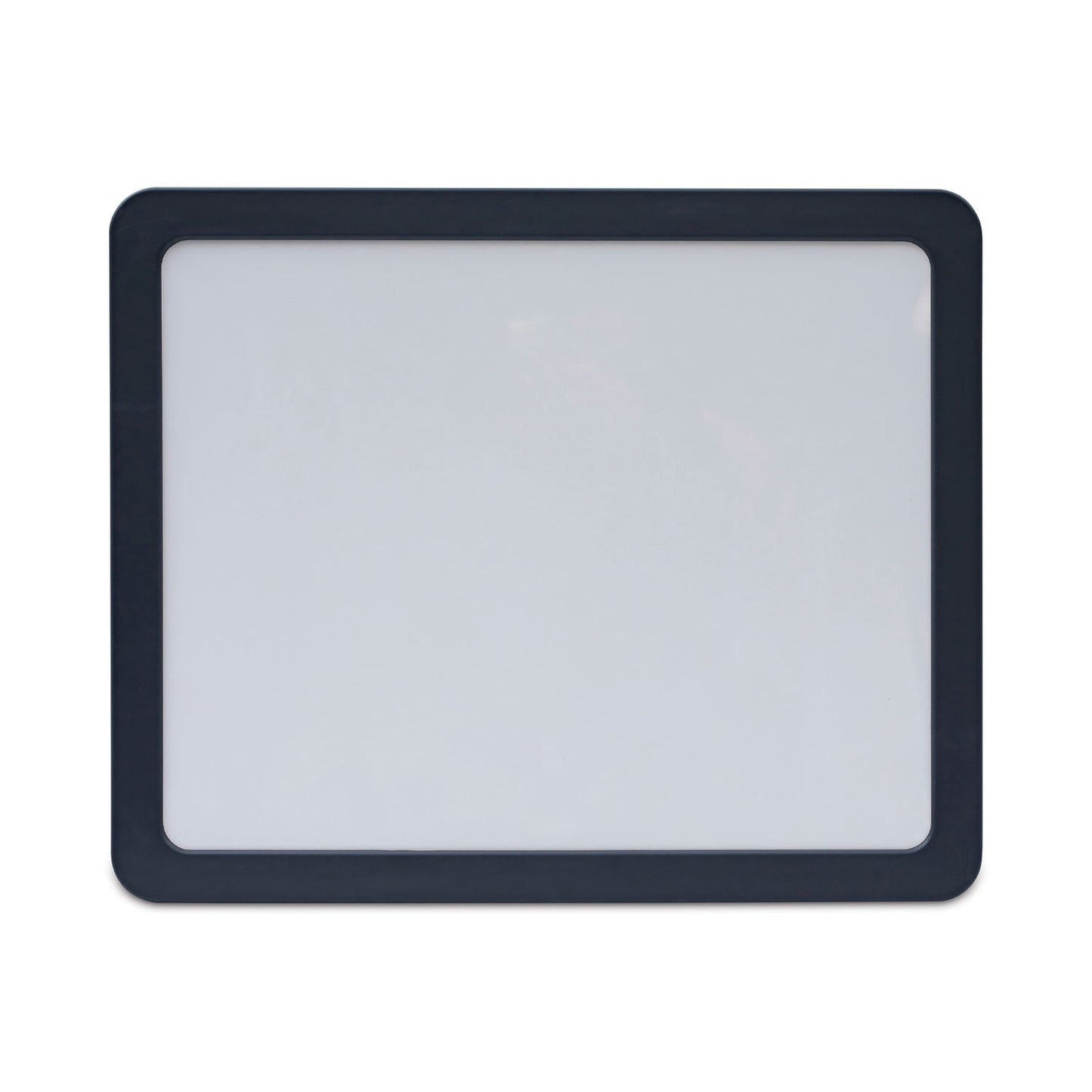 Universal Recycled Cubicle Dry Erase Board, 15.88 x 12.88, White Surface, Charcoal Plastic Frame (08165)