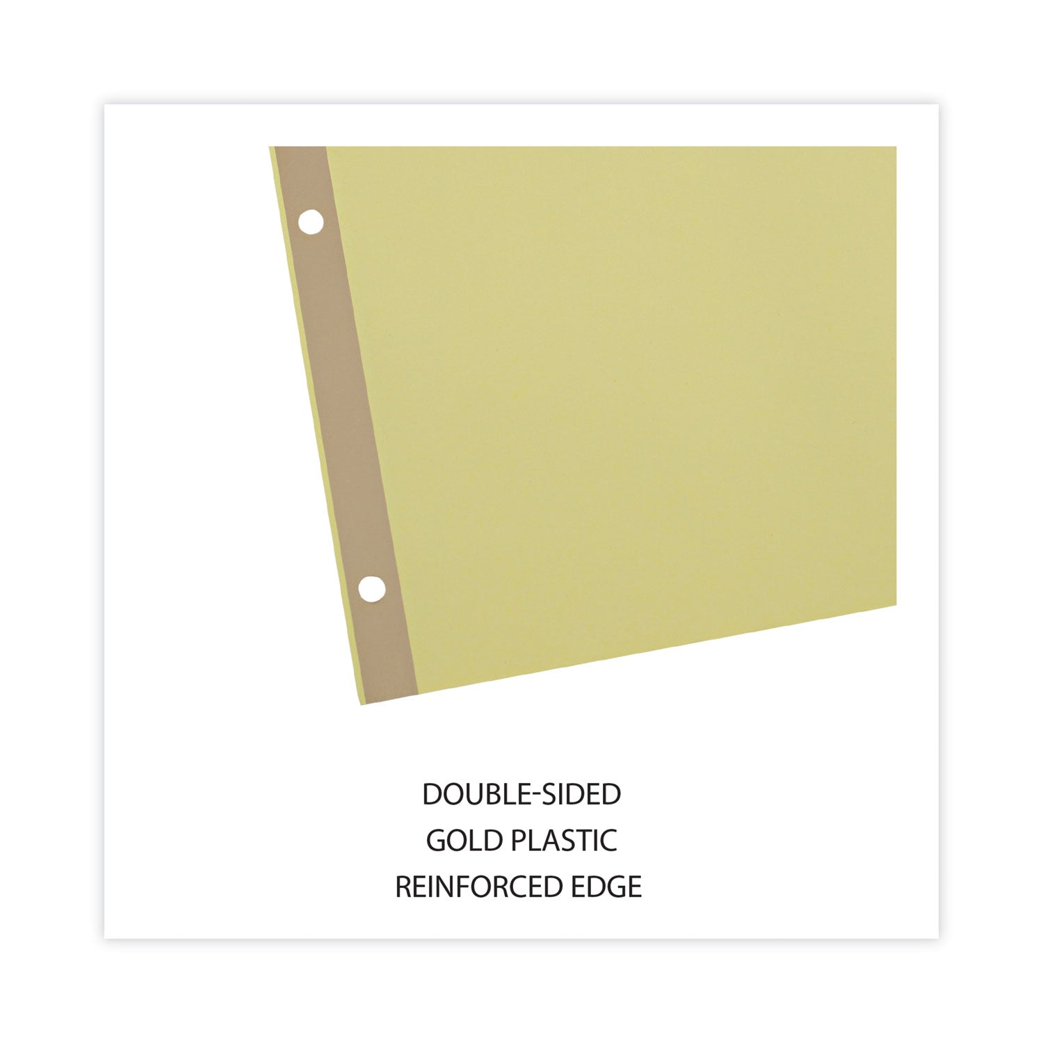 Universal Deluxe Extended Insertable Tab Indexes, 8-Tab, 11 x 8.5, Buff, Clear Tabs, 24 Sets (20891)