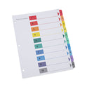 Universal Deluxe Table of Contents Dividers for Printers, 10-Tab, 1 to 10