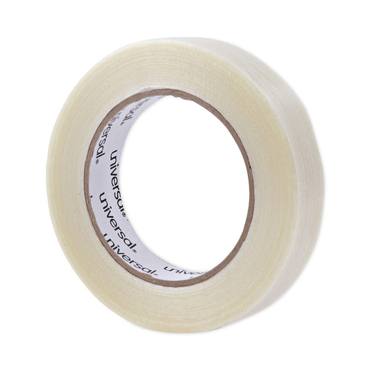 Universal 120# Utility Grade Filament Tape, 3" Core, 24 mm x 54.8 m, Clear (30024)