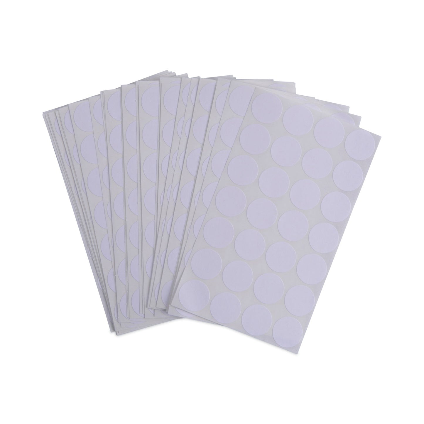 Universal Self-Adhesive Removable Color-Coding Labels, 0.75" dia, White, 28/Sheet, 36 Sheets/Pack (40108)