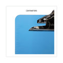 Universal Plastic Clipboard with High Capacity Clip, 1.25" Clip Capacity, Holds 8.5 x 11 Sheets, Translucent Blue (40307)