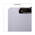 Universal Plastic Clipboard with Low Profile Clip, 0.5" Clip Capacity, Holds 8.5 x 11 Sheets, Clear (40310)