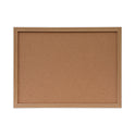 Universal Cork Board with Oak Style Frame, 24 x 18, Tan Surface (43602)
