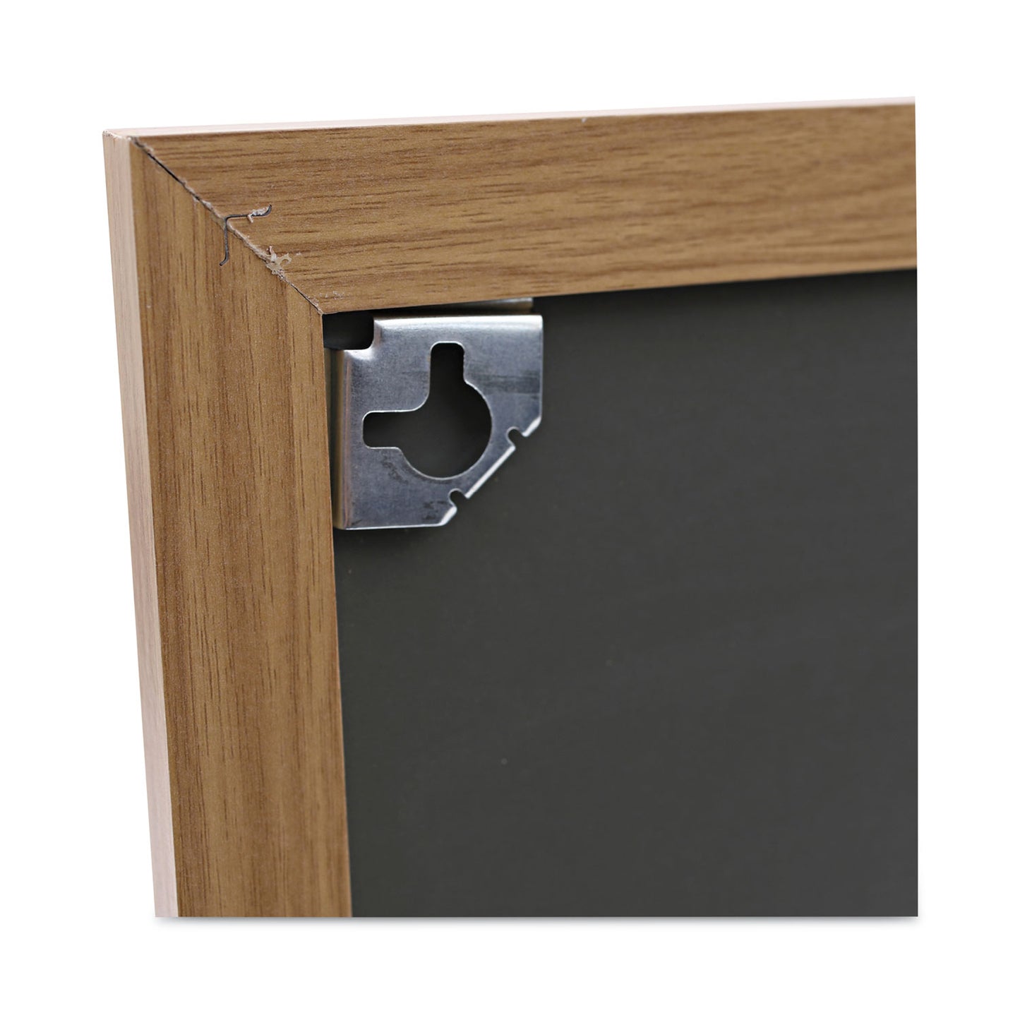 Universal Cork Board with Oak Style Frame, 24 x 18, Tan Surface (43602)