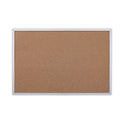 Universal Cork Bulletin Board, 36 x 24, Tan Surface, Aluminum Frame (43613)