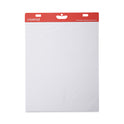 Universal Renewable Resource Sugarcane Based Easel Pads, Unruled, 27 x 34, White, 50 Sheets, 2/Carton (45600)