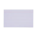 Universal Ruled Index Cards, 3 x 5, White, 100/Pack (47210)