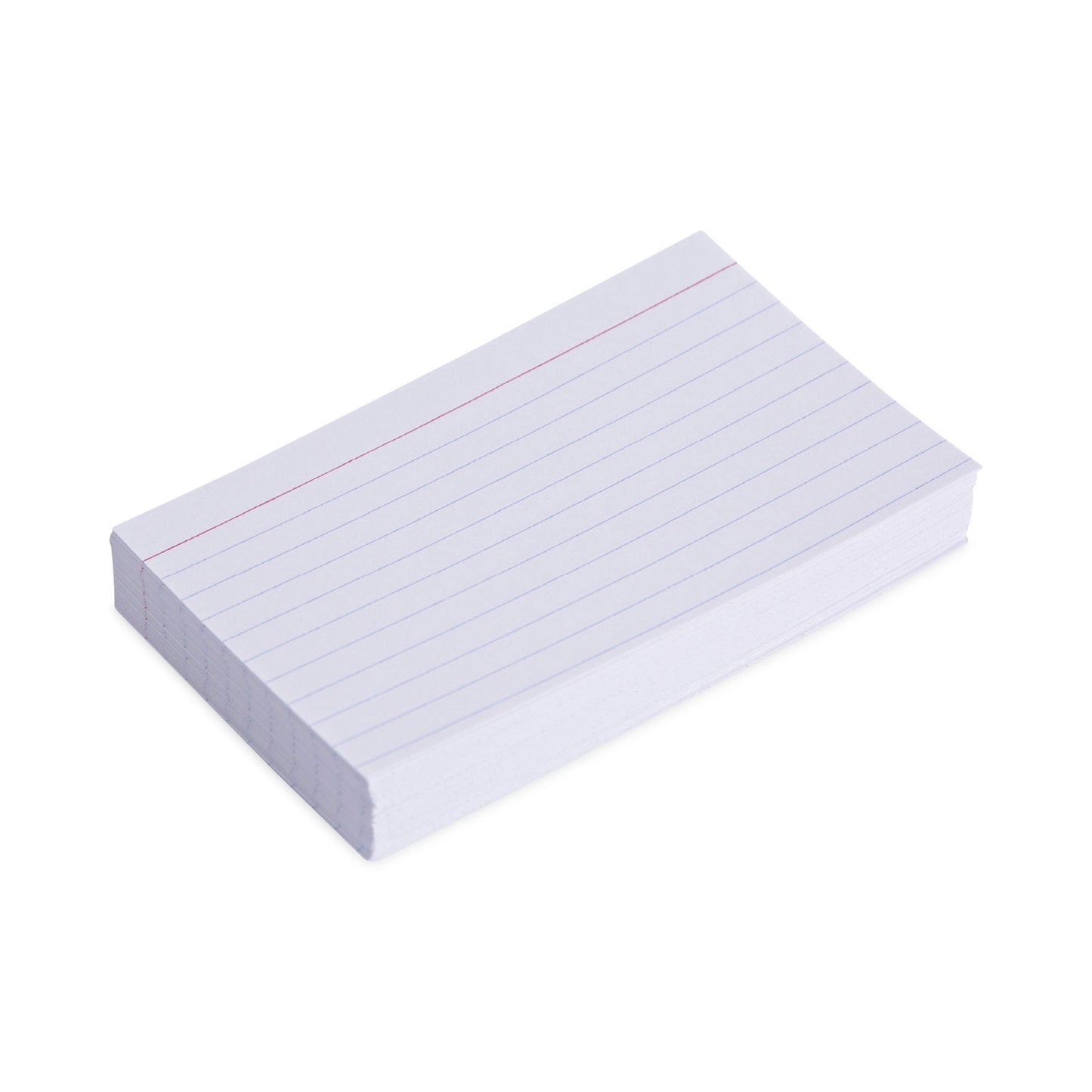 Universal Ruled Index Cards, 3 x 5, White, 100/Pack (47210)