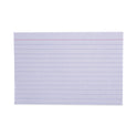 Universal Ruled Index Cards, 4 x 6, White, 100/Pack (47230)