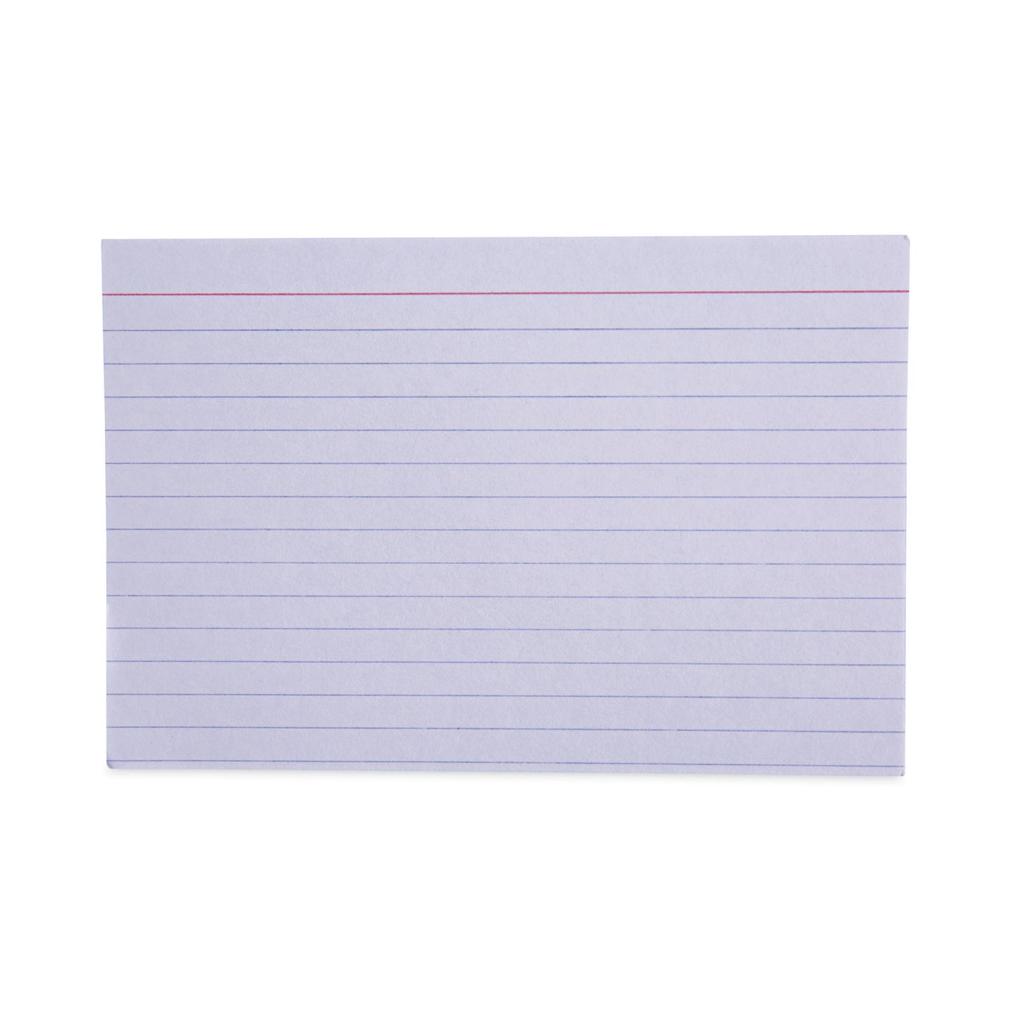 Universal Ruled Index Cards, 4 x 6, White, 100/Pack (47230)