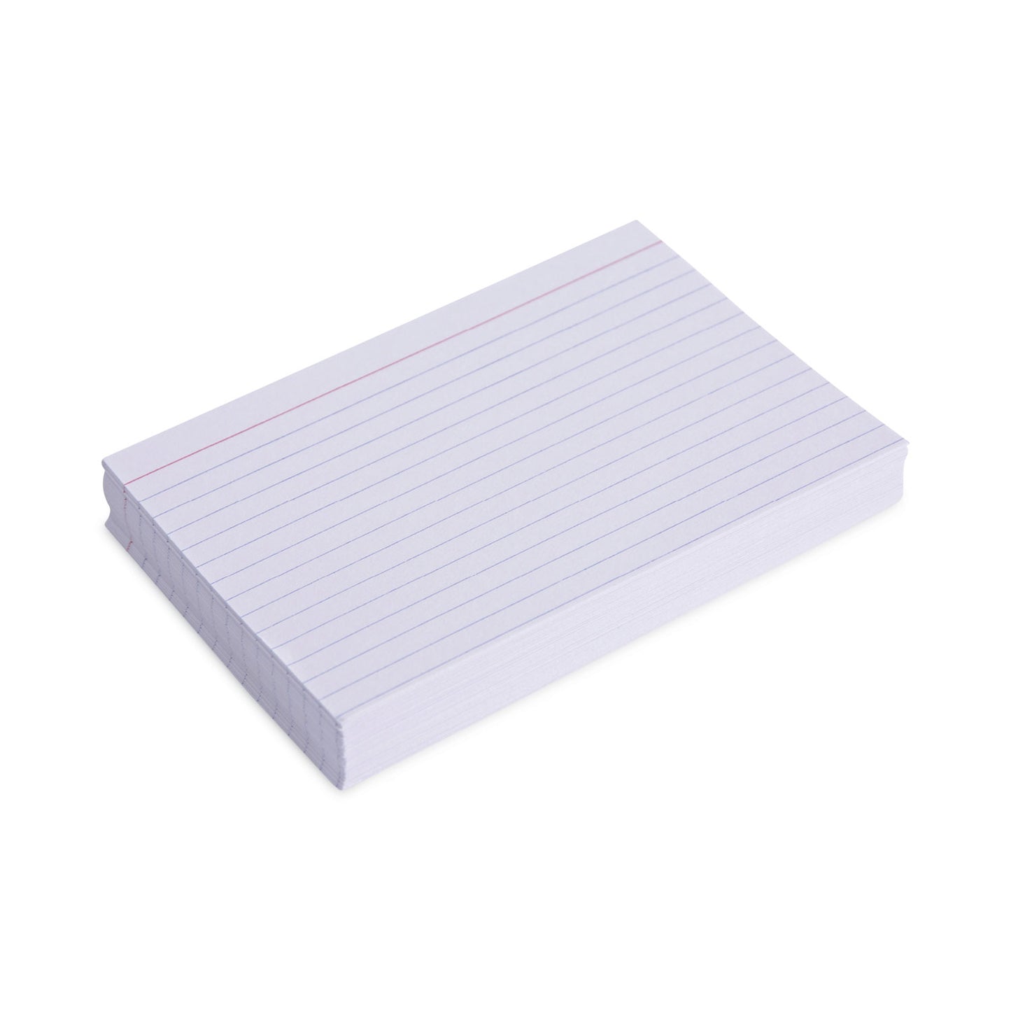 Universal Ruled Index Cards, 4 x 6, White, 100/Pack (47230)