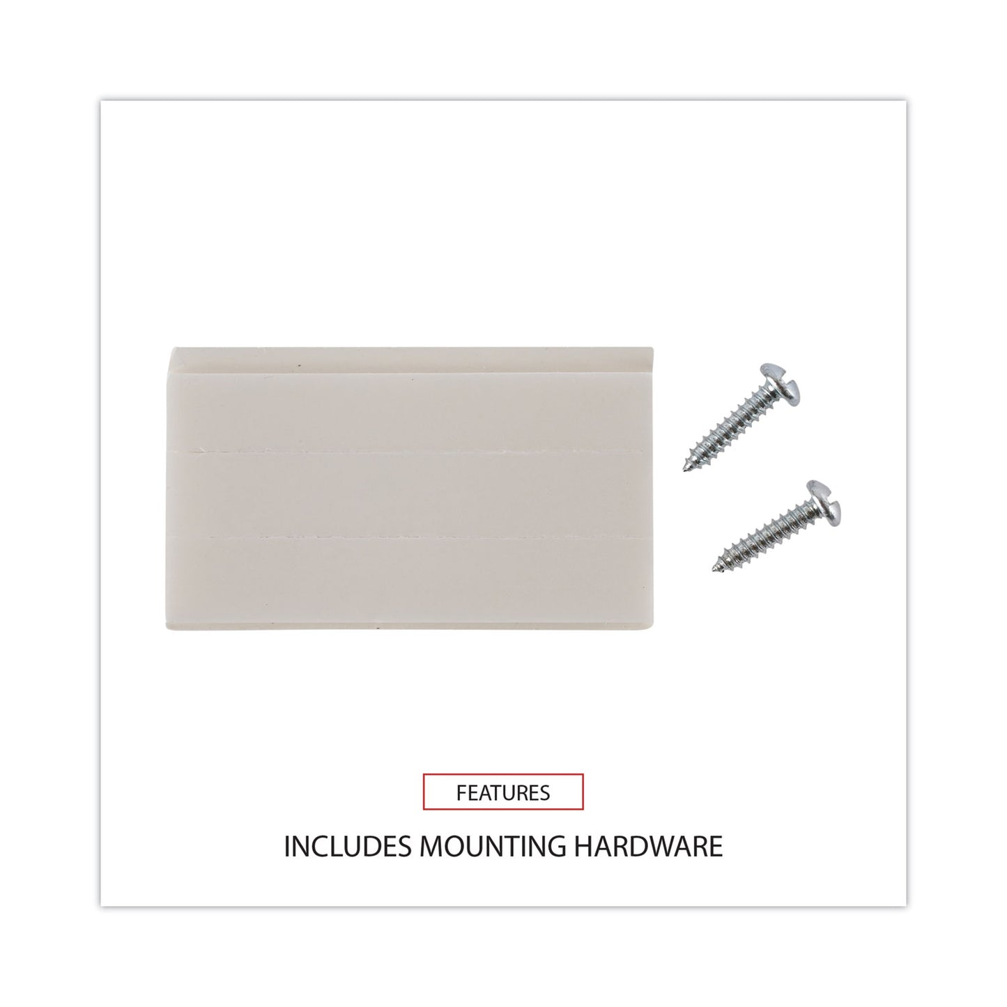 Universal Wall Files, 3 Sections, Letter Size, 13" x 4" x 14", Clear, 3/Set (53682)