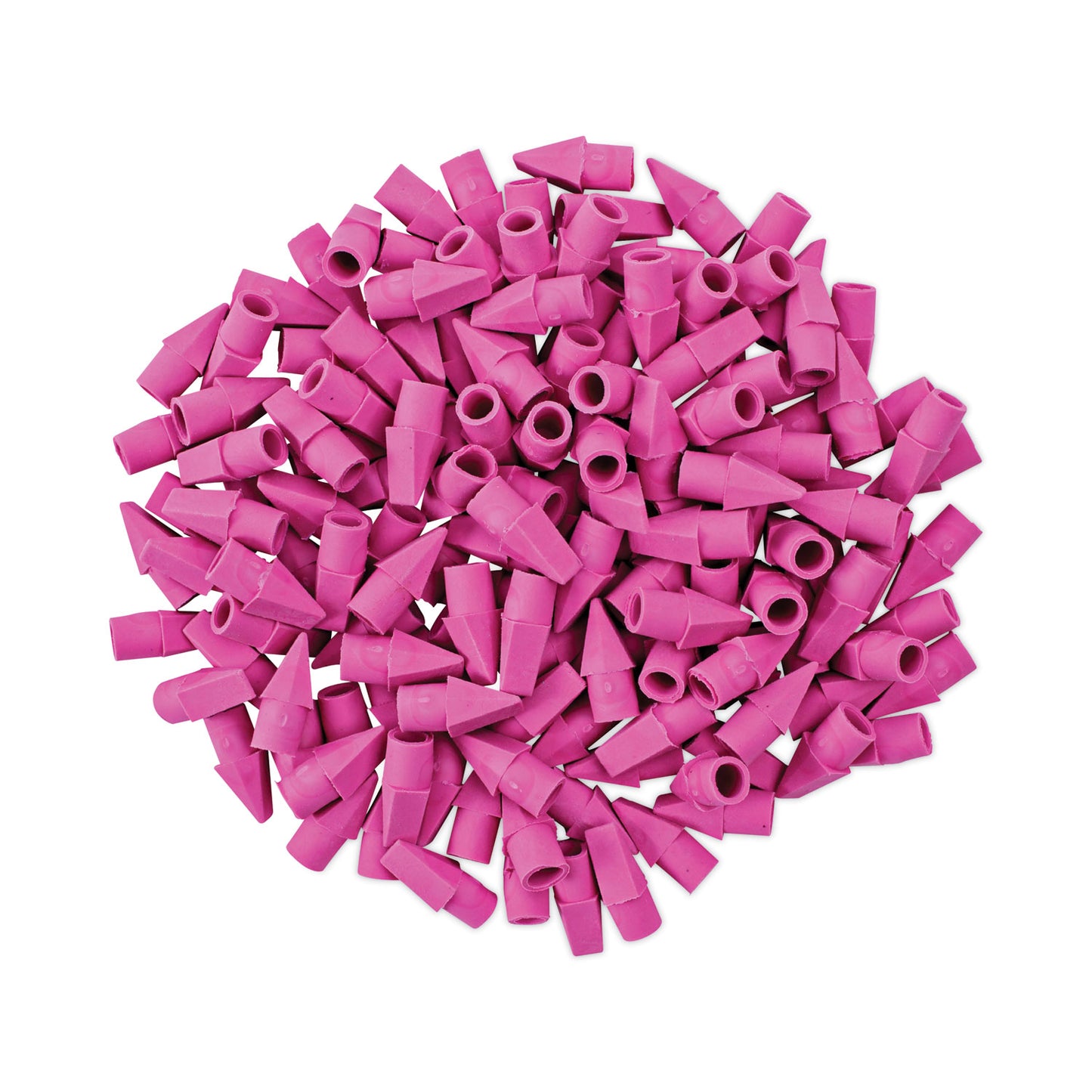 Universal Pencil Cap Erasers, For Pencil Marks, Pink, 150/Pack (55150)