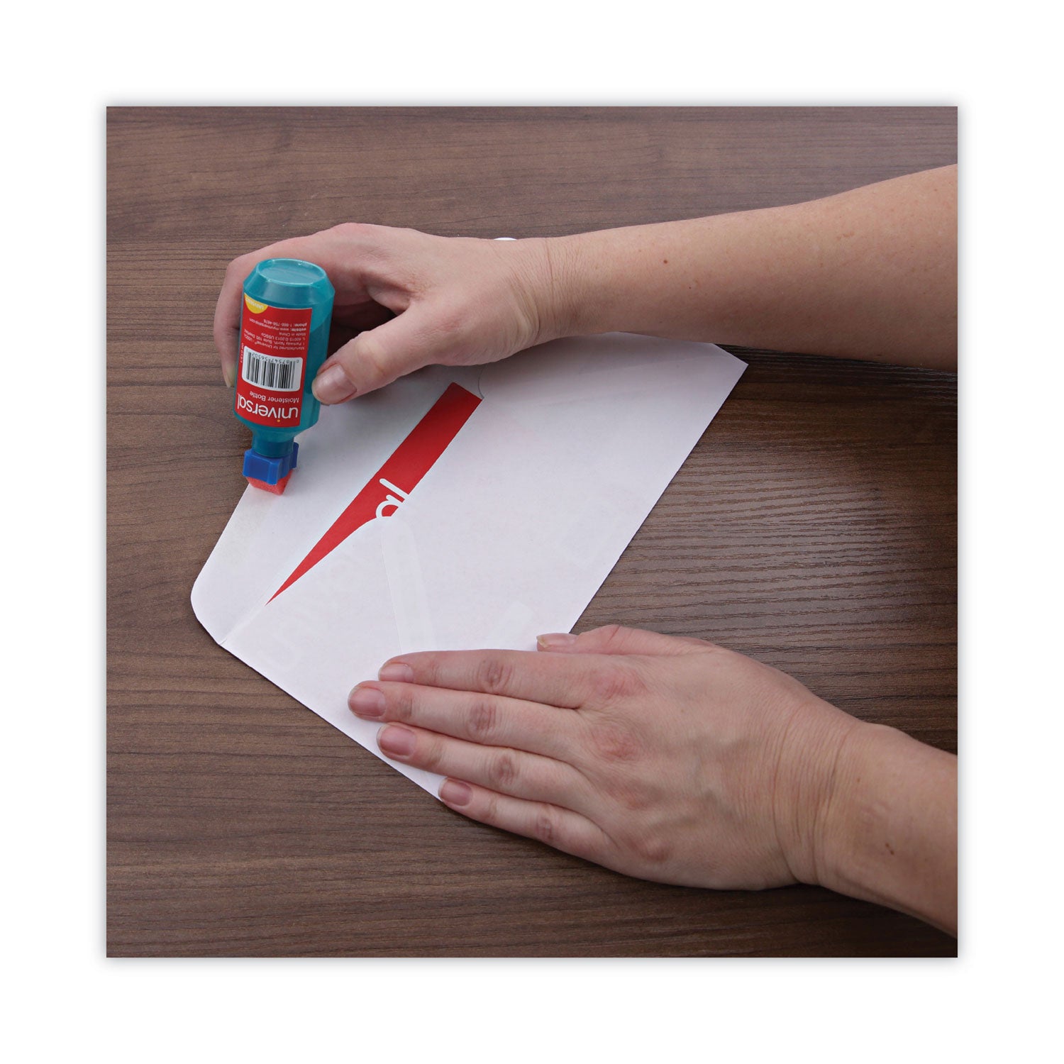 Universal Squeeze Bottle Moistener, 2 oz, Blue (56502)